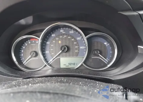 2016 Toyota Corolla Le из США, поврежденный, VIN 5YFBURHE5GP473779